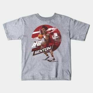 Collin Sexton Cleveland City Emblem Kids T-Shirt